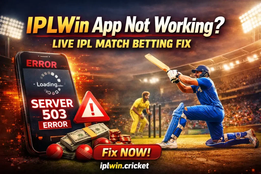 IPLWin App Not Working