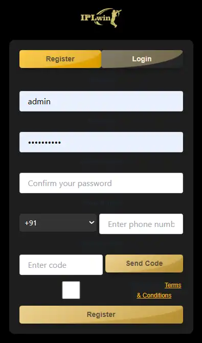  IPLWin Cricket Login 