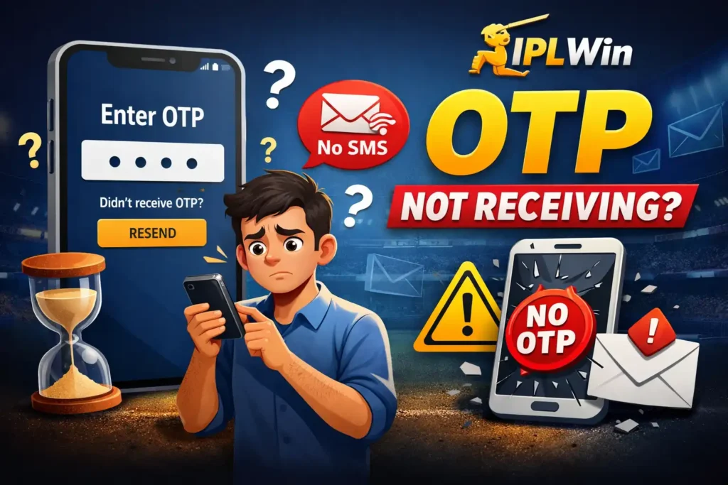IPLWin OTP not receiving
